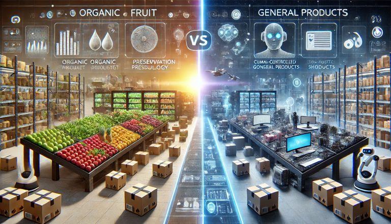 과일과 일반상품, 판매 차이점과 주의사항